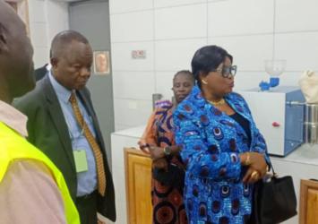 Pictorial Highlights of the Minister’s Visit to Monrovia Industrial Park.