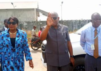 Pictorial Highlights of the Minister’s Visit to Monrovia Industrial Park.