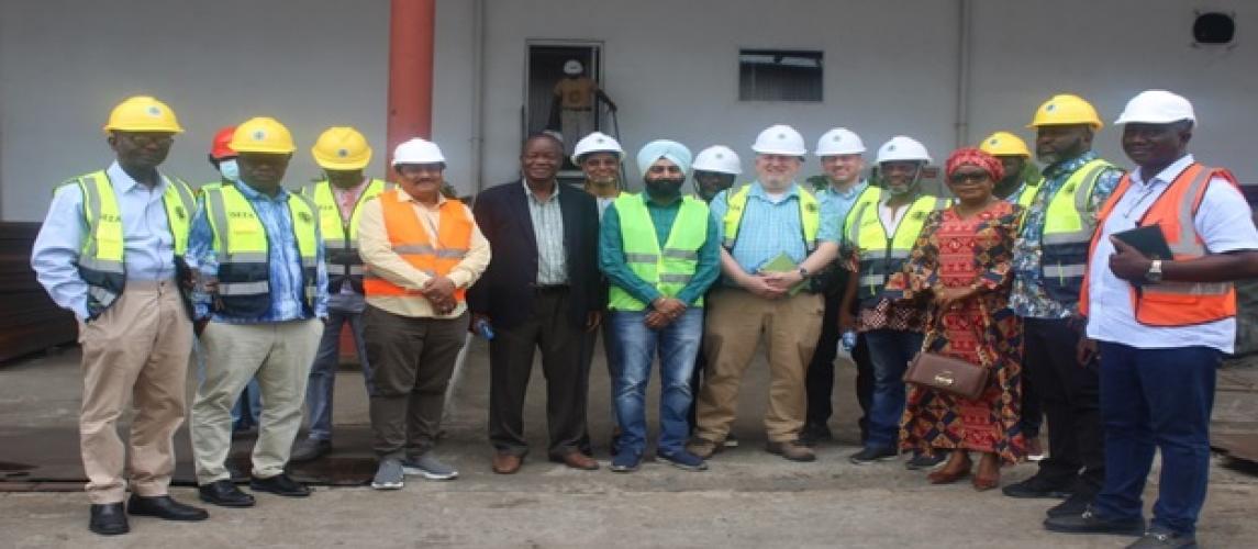A group photo during the tour