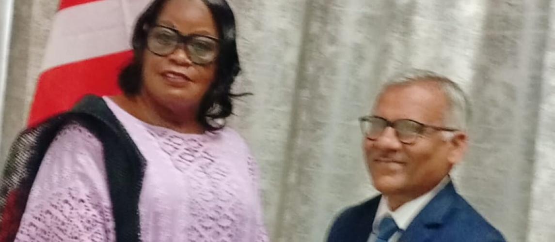 Ambassador Bihari and Minister Dagoseh