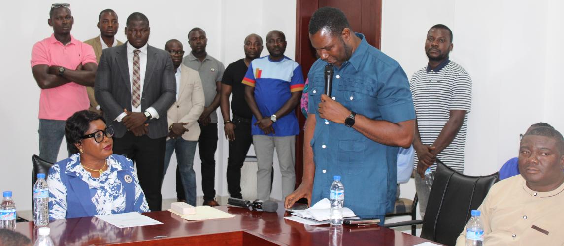 “We have come to work. It is time to work. Let us prepare ourselves to deliver on the expectations of our consumers and our President,” she declared passionately.