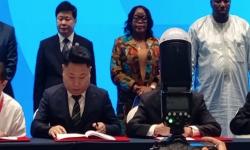 (L-R) Minister Dagoseh 3rd in backrow