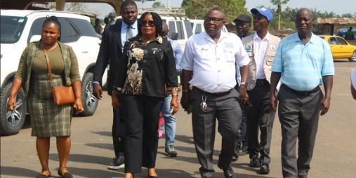 Minister Taking A Tour