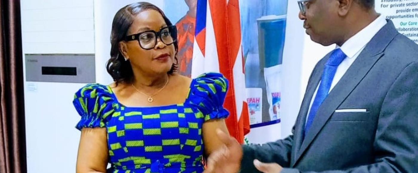 Minister of Commerce and Mali Ambassador